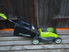Akkuleikkuri Greenworks 45cm 40volt, Leikkurit ja koneet, Piha ja puutarha, Helsinki, Tori.fi Akkuleikkuri Greenworks 45cm 40volt, Leikkurit ja koneet, Piha ja puutarha, Helsinki, Tori.fi