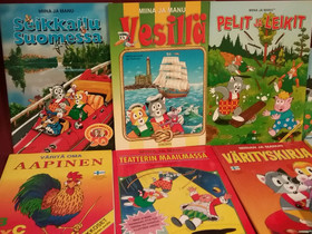 Miina ja manu lastenkirjat 3 VHS filmiä, Lastenkirjat, Kirjat ja lehdet, Lempäälä, Tori.fi