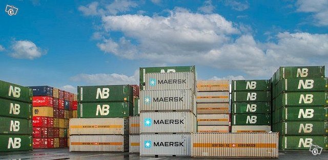 Containertrade 40 HC 12m käytetty kontti Helsinki