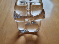 Iittala lasinpuhaltaja lasipaino