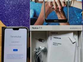 Nokia 7.1 AndroidOne, Puhelimet, Puhelimet ja tarvikkeet, Liperi, Tori.fi