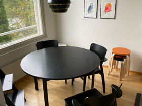 Pyöreä ruokapöytä (70x120), Pöydät ja tuolit, Sisustus ja huonekalut, Helsinki, Tori.fi