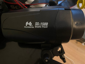 Falcon Eyes SS-150D salamat, Valokuvaustarvikkeet, Kamerat ja valokuvaus, Kirkkonummi, Tori.fi Falcon Eyes SS-150D salamat, Valokuvaustarvikkeet, Kamerat ja valokuvaus, Kirkkonummi, Tori.fi