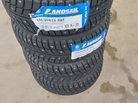 Sarja uusia 195/60r15" landsail nastarenkaita, Renkaat ja vanteet, Oulu, Tori.fi