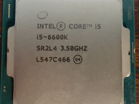 Intel Core i5-6600K, Komponentit, Tietokoneet ja lisälaitteet, Jyväskylä, Tori.fi Intel Core i5-6600K, Komponentit, Tietokoneet ja lisälaitteet, Jyväskylä, Tori.fi