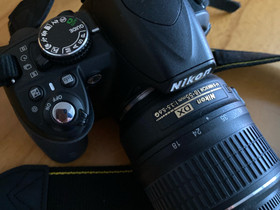 Nikon D3100 järjestelmäkamera, Kamerat, Kamerat ja valokuvaus, Salo, Tori.fi