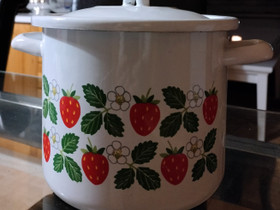 Retro 191N mansikka kattila emali, Keittiövälineet, Keittiötarvikkeet ja astiat, Tyrnävä, Tori.fi Retro 191N mansikka kattila emali, Keittiövälineet, Keittiötarvikkeet ja astiat, Tyrnävä, Tori.fi