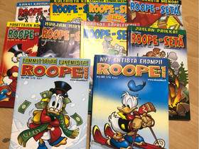Roope-lehdet 381-390, Sarjakuvat, Kirjat ja lehdet, Vantaa, Tori.fi Roope-lehdet 381-390, Sarjakuvat, Kirjat ja lehdet, Vantaa, Tori.fi