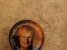 Tarja Halonen pinssi, Muu keräily, Keräily, Helsinki, Tori.fi Tarja Halonen pinssi, Muu keräily, Keräily, Helsinki, Tori.fi