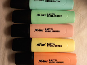 APlus pastelli yliviivaustussi/highlighter, Muut, Kerava, Tori.fi APlus pastelli yliviivaustussi/highlighter, Muut, Kerava, Tori.fi