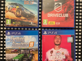 PS4 Playstation 4 pelejä 4 kpl, Pelikonsolit ja pelaaminen, Viihde-elektroniikka, Seinäjoki, Tori.fi PS4 Playstation 4 pelejä 4 kpl, Pelikonsolit ja pelaaminen, Viihde-elektroniikka, Seinäjoki, Tori.fi