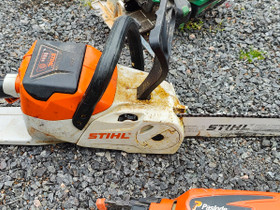 Stihl akkumoottorisaha, Työkalut, tikkaat ja laitteet, Rakennustarvikkeet ja työkalut, Pori, Tori.fi Stihl akkumoottorisaha, Työkalut, tikkaat ja laitteet, Rakennustarvikkeet ja työkalut, Pori, Tori.fi