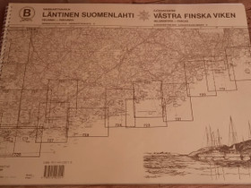 Merikartta Läntinen Suomenlahti, Veneen varusteet ja varaosat, Venetarvikkeet ja veneily, Kirkkonummi, Tori.fi