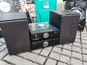 Hitachi AX m76 cd-soitin ja vahvistin, Audio ja musiikkilaitteet, Viihde-elektroniikka, Turku, Tori.fi