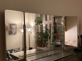 Vintage 3-osainen peili, Muu sisustus, Sisustus ja huonekalut, Helsinki, Tori.fi