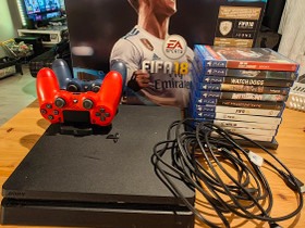PlayStation 4 1TB + pelit, Pelikonsolit ja pelaaminen, Viihde-elektroniikka, Tampere, Tori.fi PlayStation 4 1TB + pelit, Pelikonsolit ja pelaaminen, Viihde-elektroniikka, Tampere, Tori.fi
