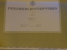 Merikartta Perämeri 1965, Veneen varusteet ja varaosat, Venetarvikkeet ja veneily, Helsinki, Tori.fi Merikartta Perämeri 1965, Veneen varusteet ja varaosat, Venetarvikkeet ja veneily, Helsinki, Tori.fi