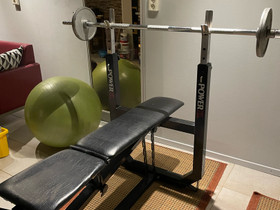 VARATTU Painonnostopenkki, painot, Kuntoilu ja fitness, Urheilu ja ulkoilu, Lahti, Tori.fi VARATTU Painonnostopenkki, painot, Kuntoilu ja fitness, Urheilu ja ulkoilu, Lahti, Tori.fi