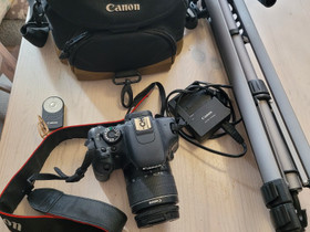 Canon EOS600D Järjestelmäkamera+tarvikkeet, Kamerat, Kamerat ja valokuvaus, Joensuu, Tori.fi Canon EOS600D Järjestelmäkamera+tarvikkeet, Kamerat, Kamerat ja valokuvaus, Joensuu, Tori.fi