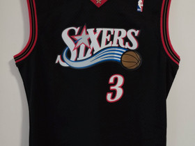 Aito, uusi Philadelphia 76ers pelipaita Iverson #3, Pallopelit, Urheilu ja ulkoilu, Savonlinna, Tori.fi Aito, uusi Philadelphia 76ers pelipaita Iverson #3, Pallopelit, Urheilu ja ulkoilu, Savonlinna, Tori.fi