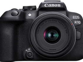 Canon EOS R10 peilitön kamera + RF-S 18-45mm IS ST, Kamerat, Kamerat ja valokuvaus, Hämeenlinna, Tori.fi