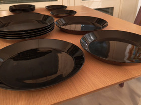 Iittala Teema musta 29 cm (8 kpl) ja 17 cm (7kpl), Ruokailuastiat ja aterimet, Keittiötarvikkeet ja astiat, Helsinki, Tori.fi Iittala Teema musta 29 cm (8 kpl) ja 17 cm (7kpl), Ruokailuastiat ja aterimet, Keittiötarvikkeet ja astiat, Helsinki, Tori.fi