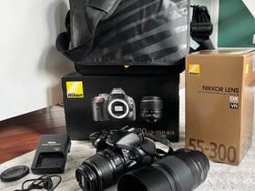 Nikon D5200 & Nikkor 55-300mm, Kamerat, Kamerat ja valokuvaus, Sipoo, Tori.fi Nikon D5200 & Nikkor 55-300mm, Kamerat, Kamerat ja valokuvaus, Sipoo, Tori.fi