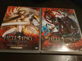 Hellsing dvd 3 ja 4, Elokuvat, Oulu, Tori.fi