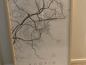 Kuopio karttataulu, Taulut, Sisustus ja huonekalut, Kuopio, Tori.fi Kuopio karttataulu, Taulut, Sisustus ja huonekalut, Kuopio, Tori.fi
