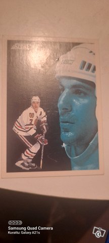 Chris Chelioksen jääkiekko keräilykortti, kuva 1