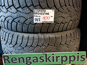 225/65R16C kytetyt nastarenkaat Bridgestone, Renkaat ja vanteet, Espoo, Tori.fi