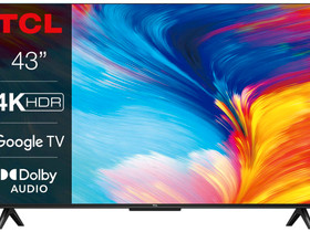 TCL 43 P631 4K älytelevisio (2023), Televisiot, Viihde-elektroniikka, Seinäjoki, Tori.fi TCL 43 P631 4K älytelevisio (2023), Televisiot, Viihde-elektroniikka, Seinäjoki, Tori.fi
