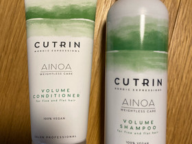 Cutrin Ainoa shampoo & hoitoaine - varattu, Kauneudenhoito ja kosmetiikka, Terveys ja hyvinvointi, Helsinki, Tori.fi Cutrin Ainoa shampoo & hoitoaine - varattu, Kauneudenhoito ja kosmetiikka, Terveys ja hyvinvointi, Helsinki, Tori.fi