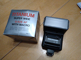 Cullmann sl28 salama ja Titanium 0.42 laajis, Valokuvaustarvikkeet, Kamerat ja valokuvaus, Vaasa, Tori.fi Cullmann sl28 salama ja Titanium 0.42 laajis, Valokuvaustarvikkeet, Kamerat ja valokuvaus, Vaasa, Tori.fi
