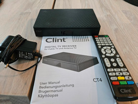 Clint CT4 HD antenni ja kaapeliverkon digiboksi, Digiboksit, Viihde-elektroniikka, Tampere, Tori.fi