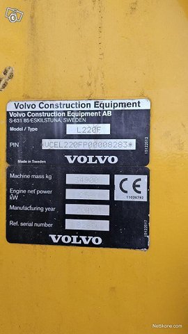 Volvo L220F 16
