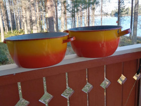 Punakeltaiset emalikattilat, Ruukut, kivet ja koristeet, Piha ja puutarha, Joensuu, Tori.fi Punakeltaiset emalikattilat, Ruukut, kivet ja koristeet, Piha ja puutarha, Joensuu, Tori.fi
