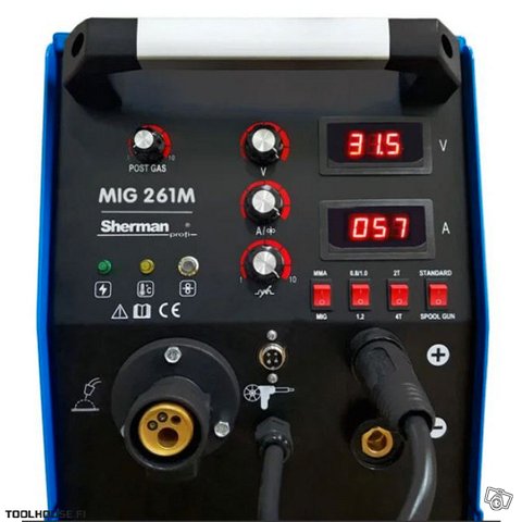 MIG/MAG hitsauskone 261M/4R inverter 2