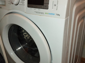 Samsung 7kg ecobubble pyykinpesukone. Erinomainen, Pesu- ja kuivauskoneet, Kodinkoneet, Kokkola, Tori.fi
