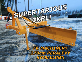 FK MACHINERY 270cm PERÄLEVY  1KPL TARJOUSHINTAAN, Maatalouskoneet, Kuljetuskalusto ja raskas kalusto, Urjala, Tori.fi