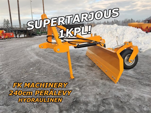 FK MACHINERY 240cm PERÄLEVY 1KPL TARJOUSHINTAAN, kuva 1