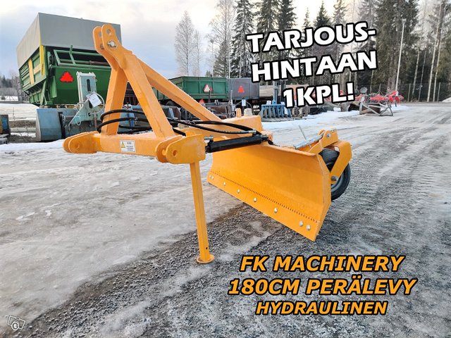 FK Machinery 180cm perälevy - TARJOUS 1KPL - VIDEO 1