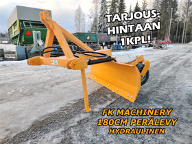 FK Machinery 180cm perlevy - TARJOUS 1KPL - VIDEO, Maatalouskoneet, Kuljetuskalusto ja raskas kalusto, Urjala, Tori.fi