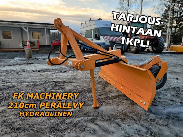 FK Machinery 210cm perälevy - TARJOUS 1KPL - VIDEO, kuva 1