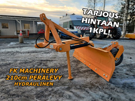 FK Machinery 210cm perlevy - TARJOUS 1KPL - VIDEO, Maatalouskoneet, Kuljetuskalusto ja raskas kalusto, Urjala, Tori.fi