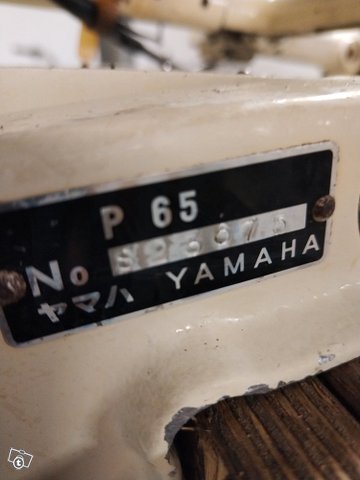 Yamaha P65 perämoottori 4