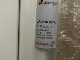 Jalkalista mänty 12x55x3300mm 12kpl, Ikkunat, ovet ja lattiat, Rakennustarvikkeet ja työkalut, Rovaniemi, Tori.fi Jalkalista mänty 12x55x3300mm 12kpl, Ikkunat, ovet ja lattiat, Rakennustarvikkeet ja työkalut, Rovaniemi, Tori.fi