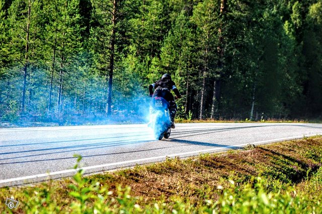 Zx10 r kesän leikkeihin tai jäälle tulevalle talve