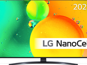 Lg 55" nano76 4k lcd tv (2022), Televisiot, Viihde-elektroniikka, Ylivieska, Tori.fi