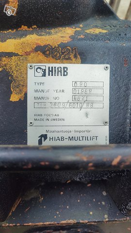 Hi-ab 90 koura hydrauliikka 6